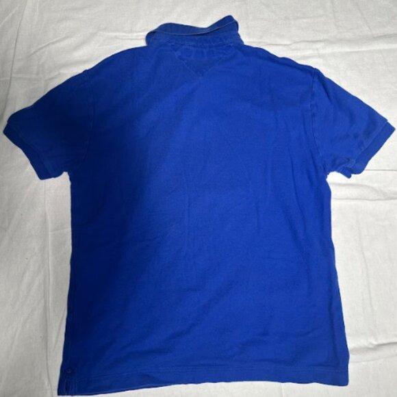 tommy hilfiger Polo Shirt mens size L Navy blue - Picture 3 of 7